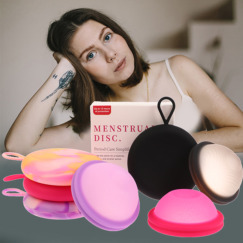 Menstrual Cup Silicone - Siliconen menstruatiecup Menstruatieschijf Vrouwelijke hygiëne Gezondheidszorg