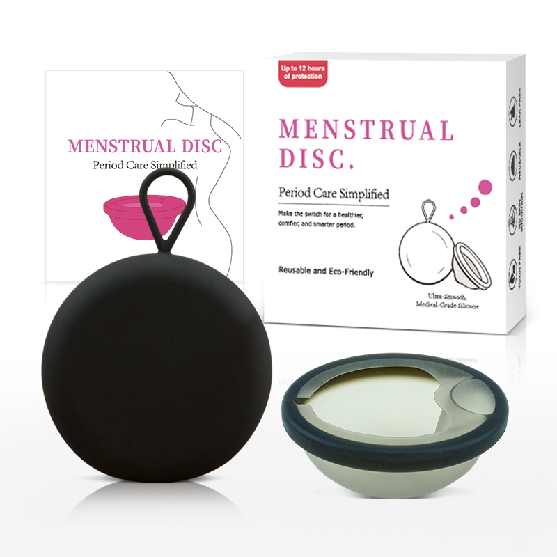 Menstrual Cup Silicone - Feminy Herbruikbare Menstruatieschijf Draagbare Menstruatiecollector Extra