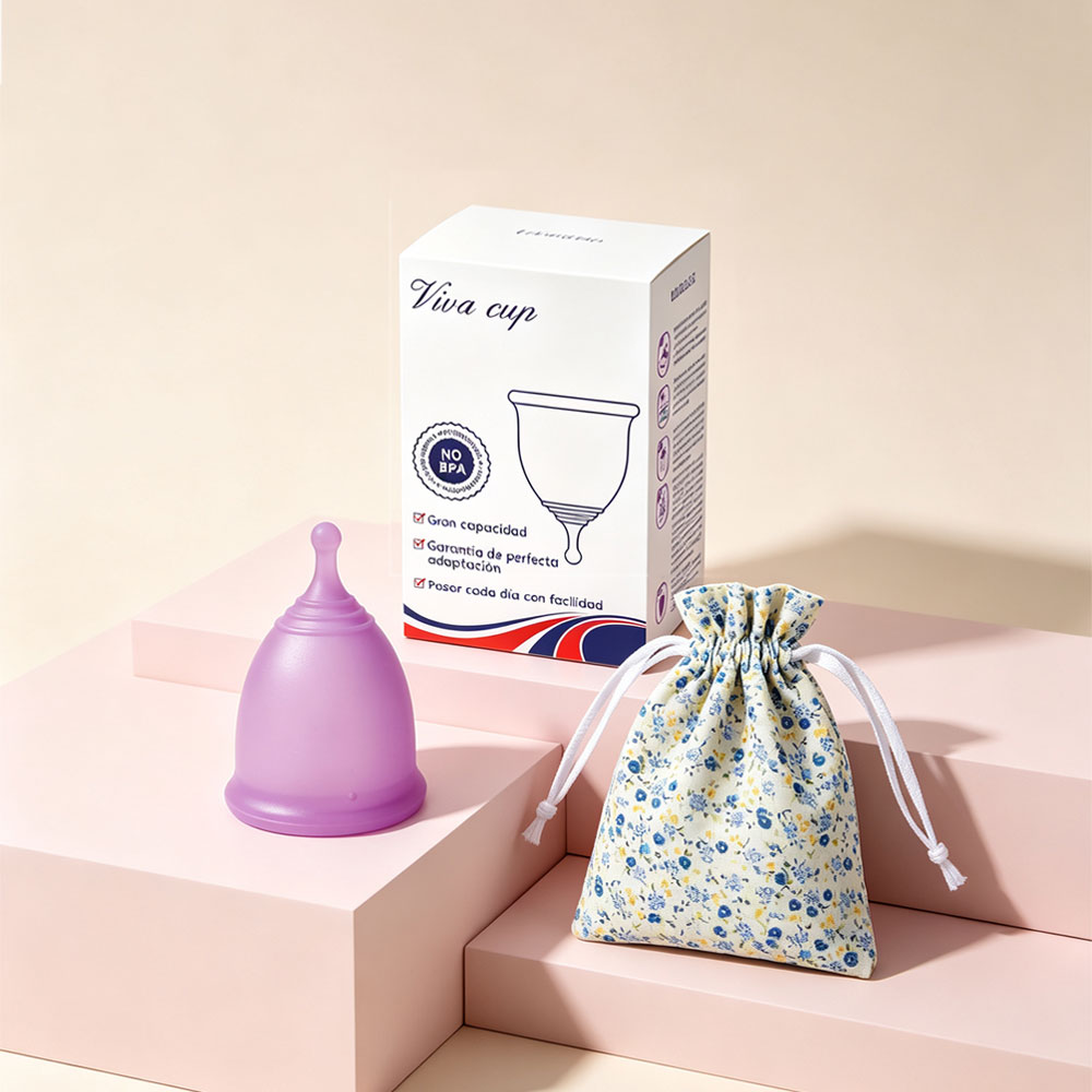 Menstrual Cup Silicone - Medische siliconen menstruatiecup Klein Groot Formaat