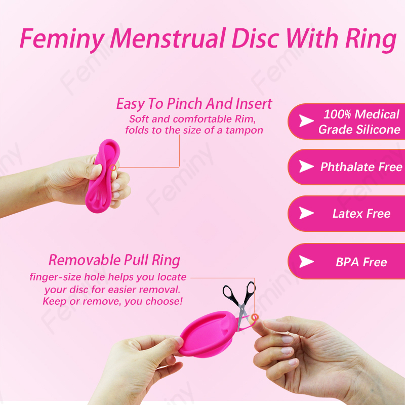 10 Stuks Feminy Periode Disc 1 - Menstrual Cup Silicone recensie en prijs