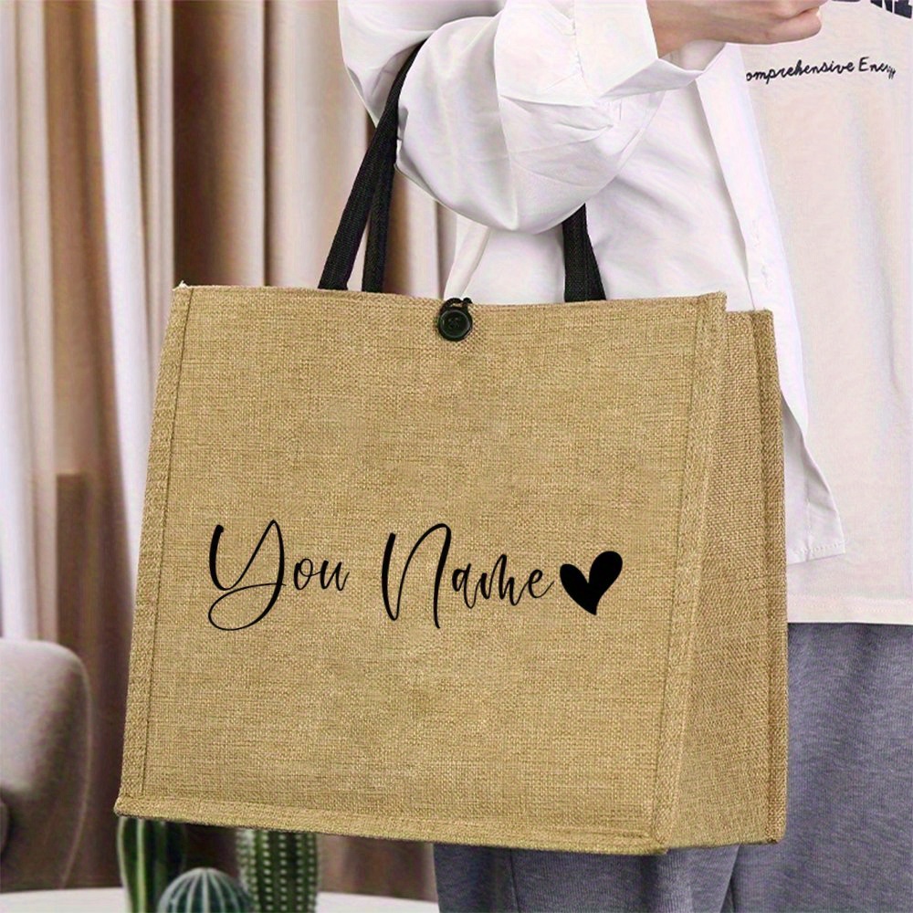 Gepersonaliseerde linnen tas m - Linen Bag Bulk recensie en prijs