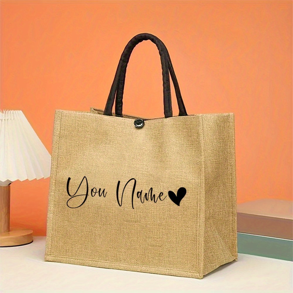 Gepersonaliseerde linnen tas m - Linen Bag Bulk recensie en prijs