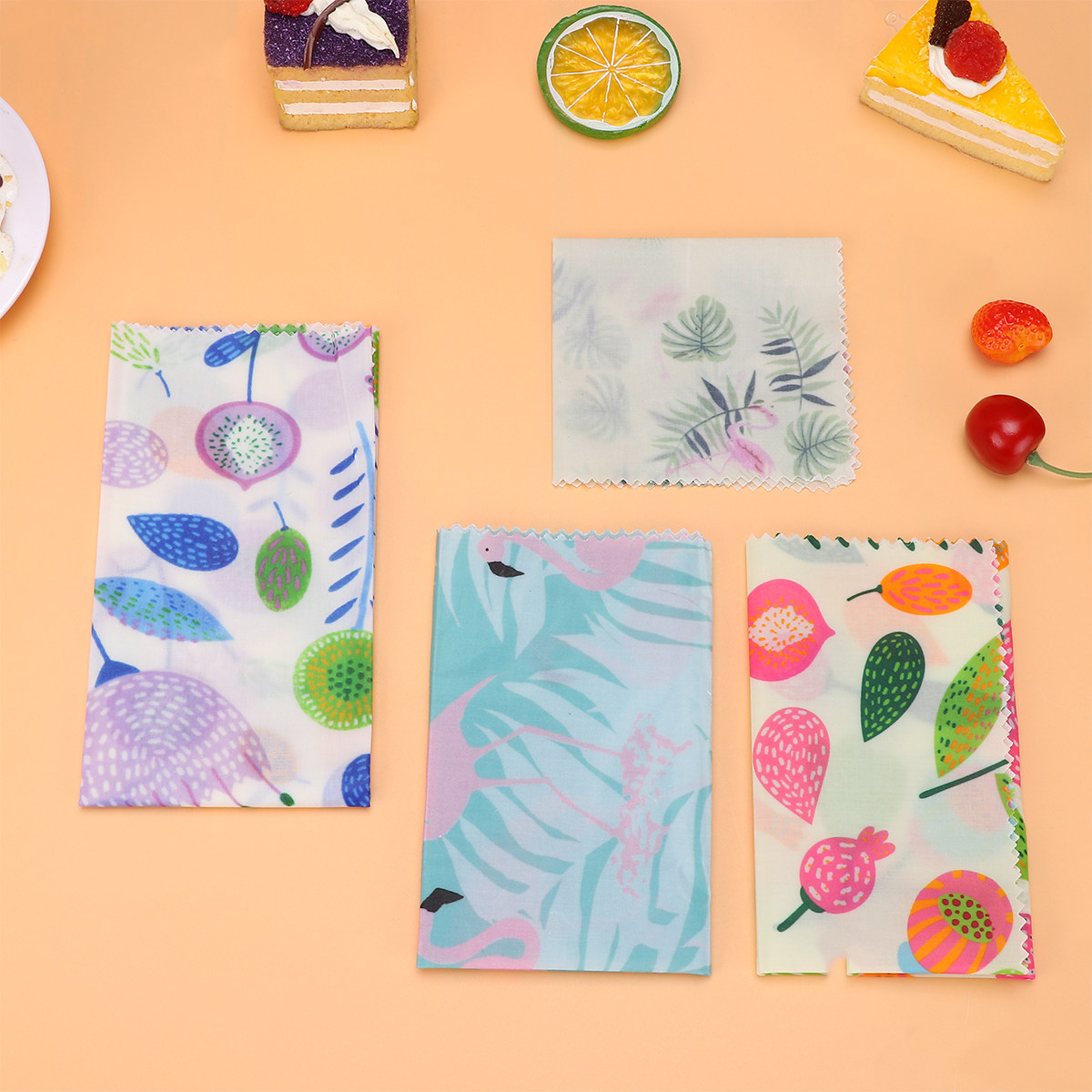 4 stuks herbruikbare voedselve - Beeswax Food Cover recensie en prijs