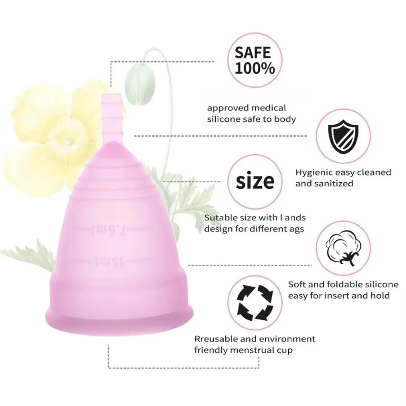 Siliconen Menstruatie Cup Medi - Menstrual Cup Silicone recensie en prijs