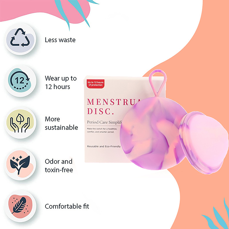 Siliconen menstruatiecup Menst - Menstrual Cup Silicone recensie en prijs