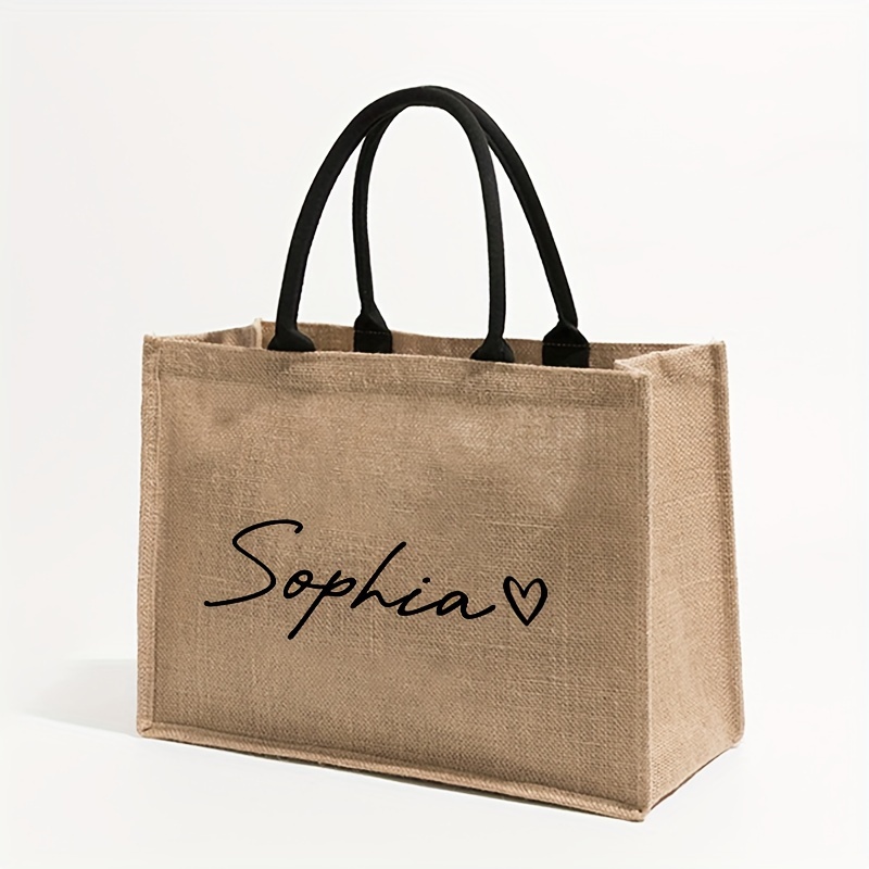 Aangepaste naampatroon shopper - Linen Bag Bulk recensie en prijs