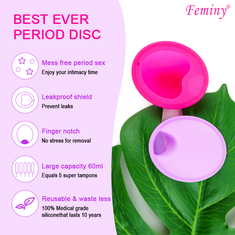 Feminy Herbruikbare Menstruati - Menstrual Cup Silicone recensie en prijs