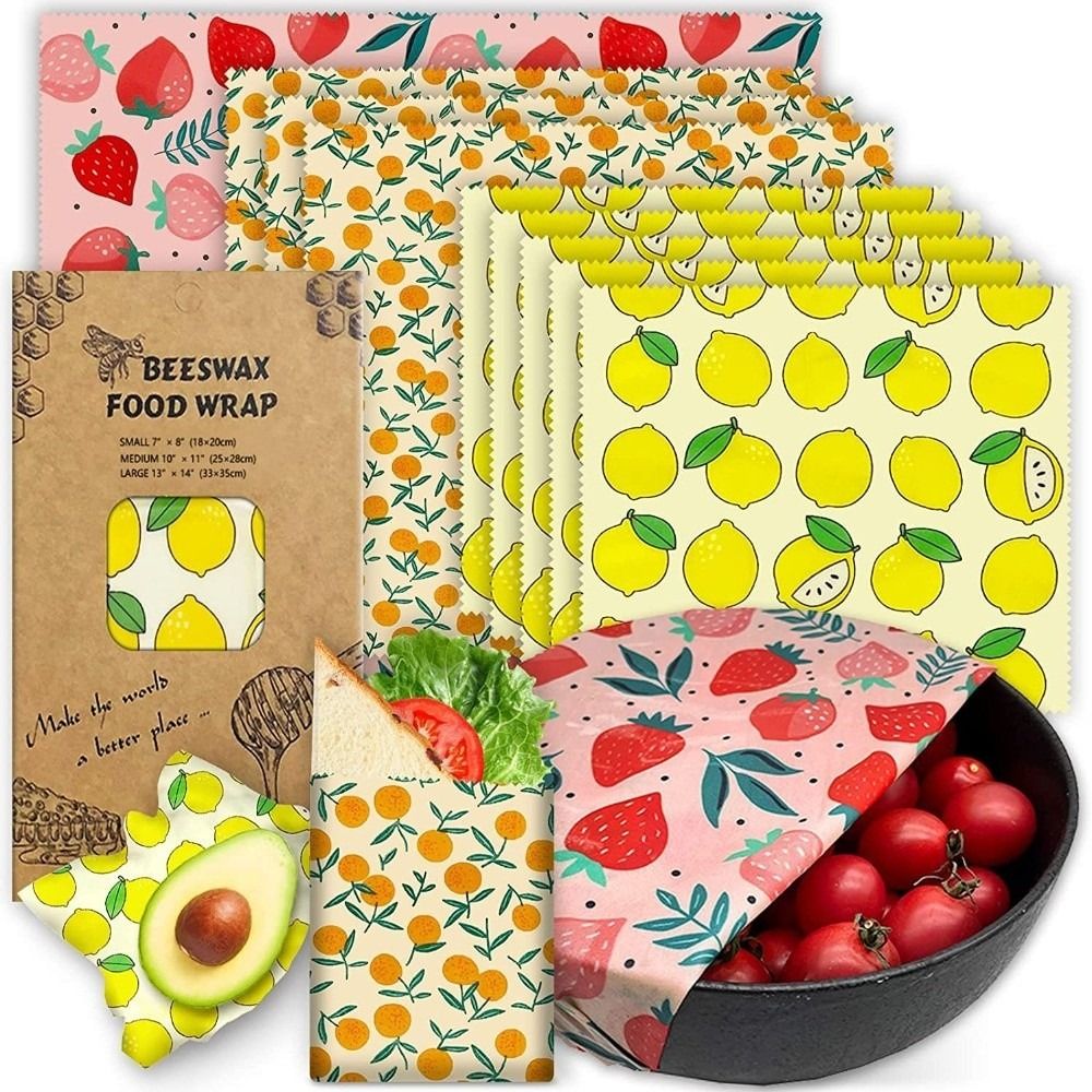 9 stuks wasbare biologische vo - Beeswax Food Cover recensie en prijs