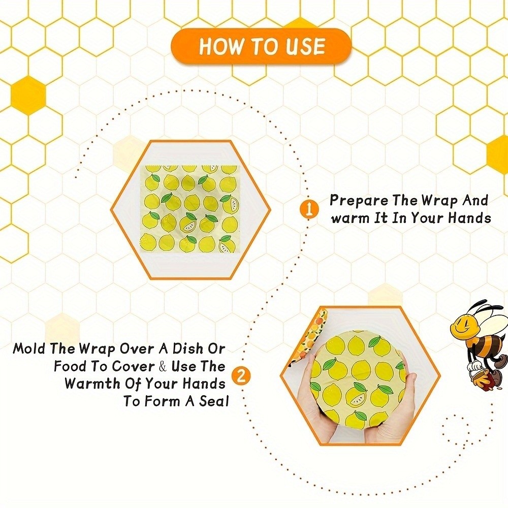 9 stuks wasbare biologische vo - Beeswax Food Cover recensie en prijs
