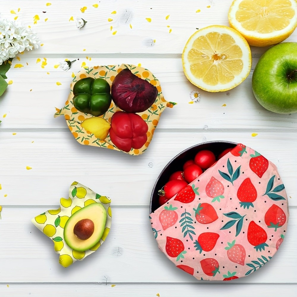 9 stuks bijenwas voedselverpak - Beeswax Food Cover recensie en prijs