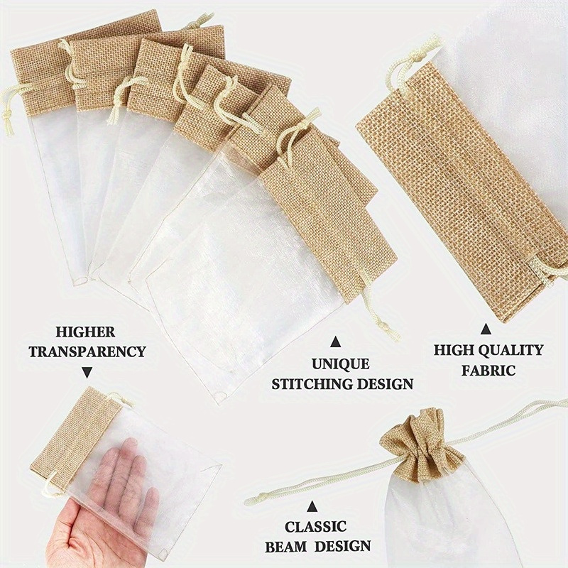 Organza linnen zakjes voor fee - Linen Bag Bulk recensie en prijs