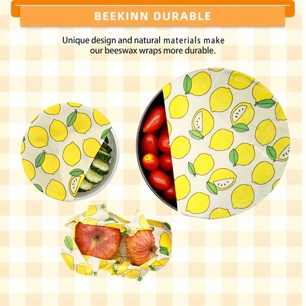 9 stuks wasbare bijenwas voeds - Beeswax Food Cover recensie en prijs