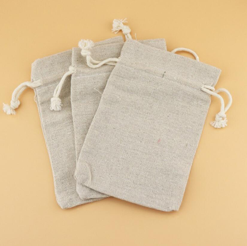50 STKS Linnen Trekkoord Zakje - Linen Bag Bulk recensie en prijs