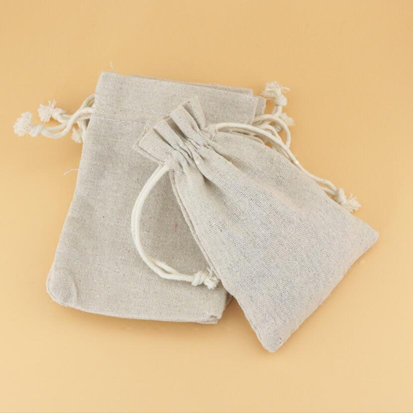 50 STKS Linnen Trekkoord Zakje - Linen Bag Bulk recensie en prijs