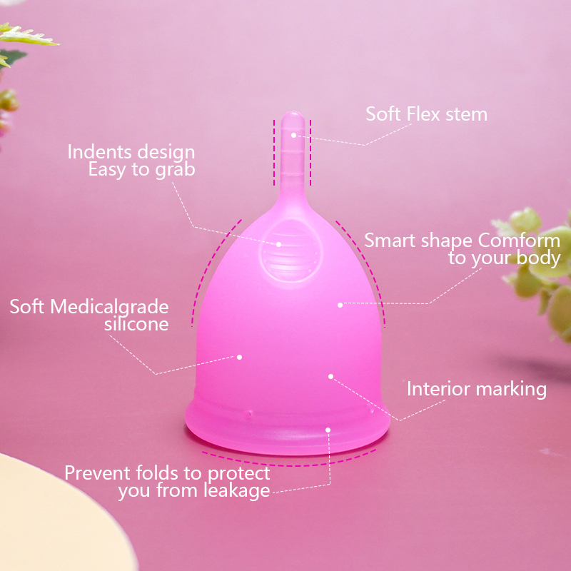 5pcs Vrouwelijke Menstruatie C - Menstrual Cup Silicone recensie en prijs