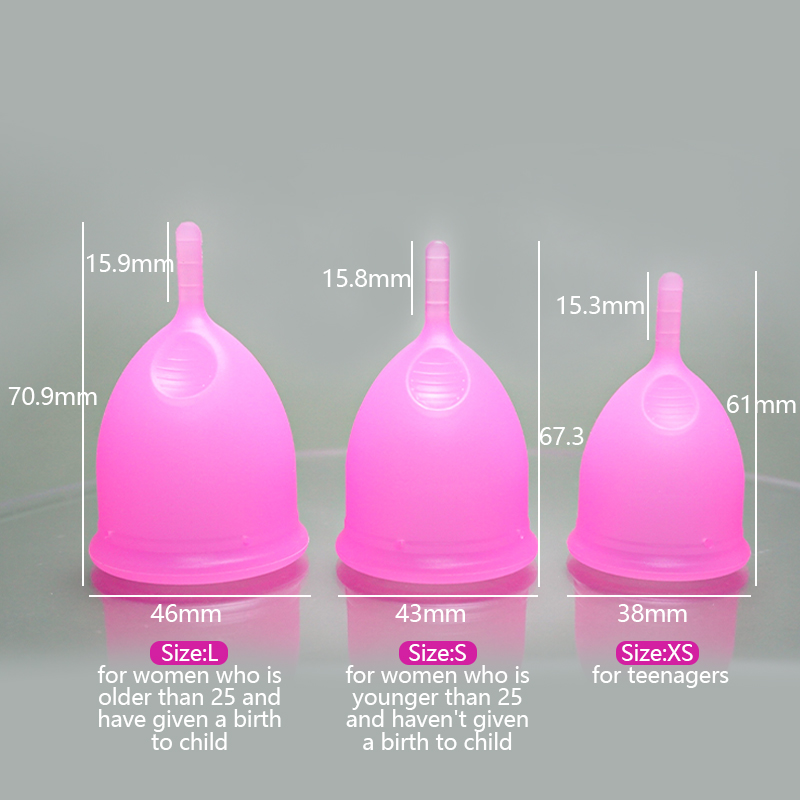 5pcs Vrouwelijke Menstruatie C - Menstrual Cup Silicone recensie en prijs
