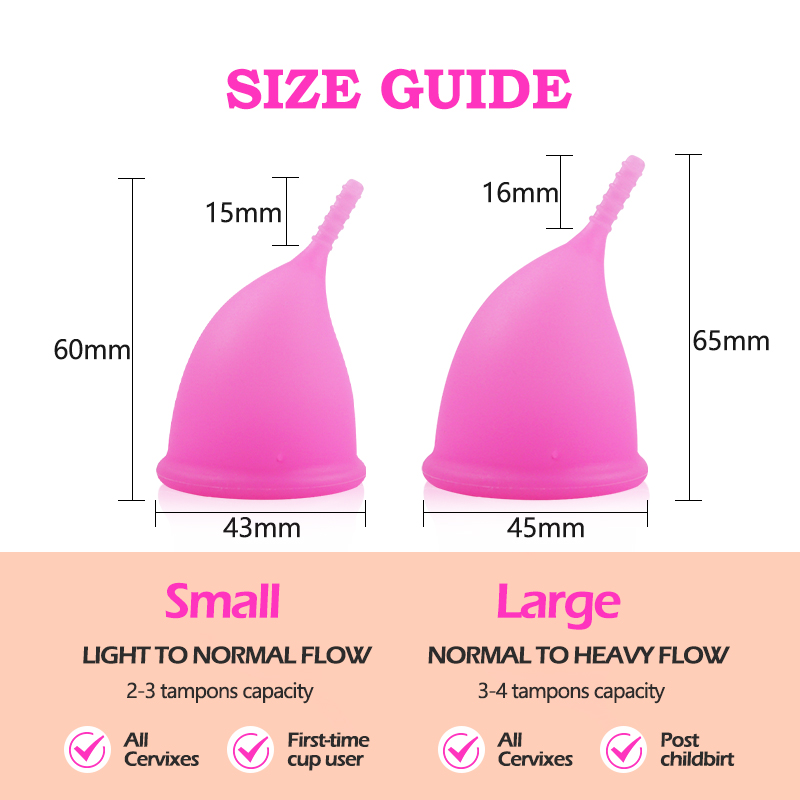 Medische siliconen menstruatie - Menstrual Cup Silicone recensie en prijs