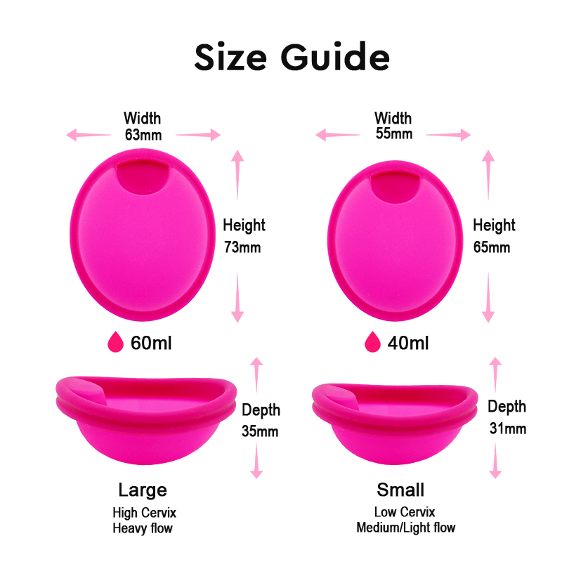 Menstruatie-opvangset met ster - Menstrual Cup Silicone recensie en prijs