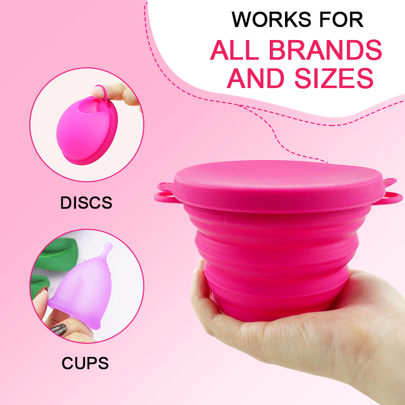Menstruatie-opvangset met ster - Menstrual Cup Silicone recensie en prijs
