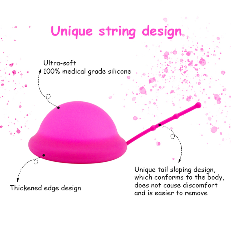 Vrouwen Menstruatieschijf Met  - Menstrual Cup Silicone recensie en prijs